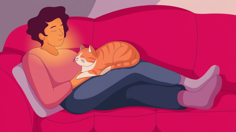 View of How Cat Purring Affects Your Health and Happiness - Archiecat