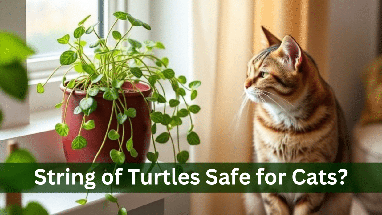 Is String of Turtles Toxic to Cats