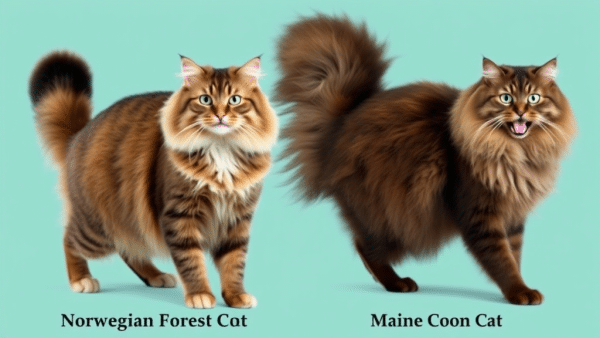Comparison Of Norwegian Forest Cat Size With Others Archiecat