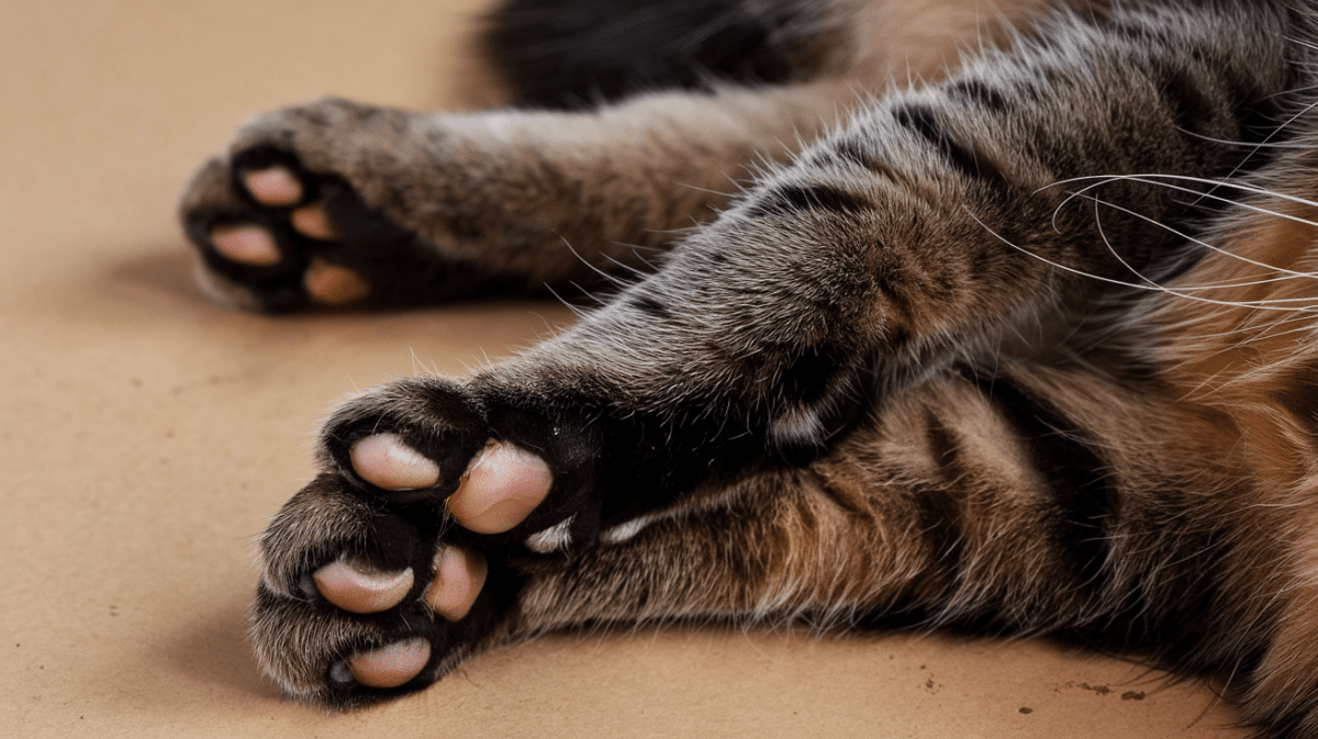 ,cat paw anatomy