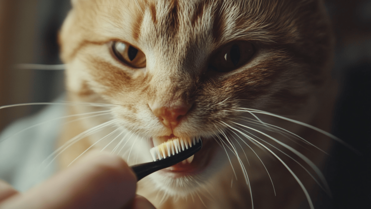 tartar on cats teeth