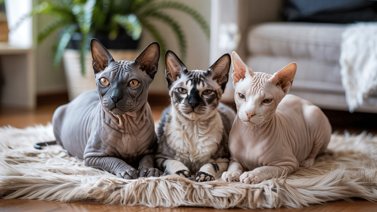 Hairy Hairless Cat Breeds- All You Need To Know