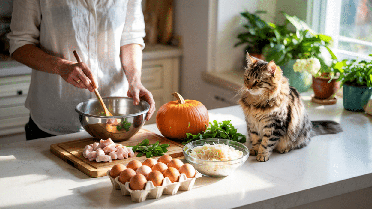 homemade cat food recipes