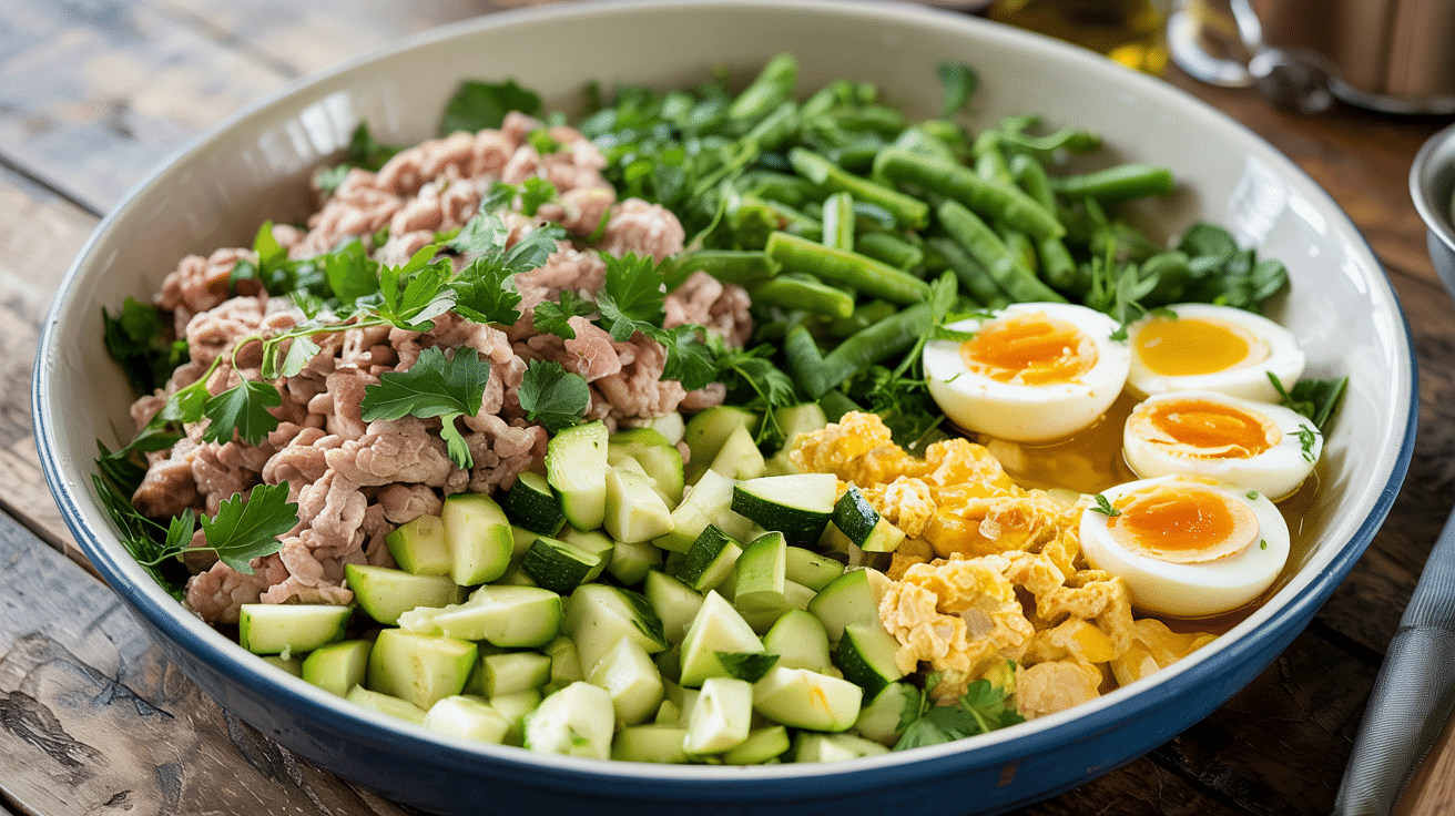 turkey-and-veggie-bowl